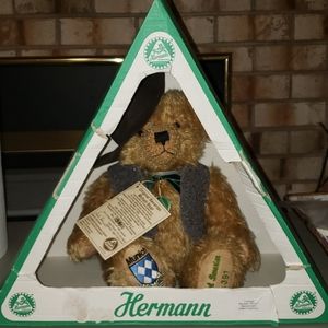 Hermann Bavarian Mohair Bear NIB
